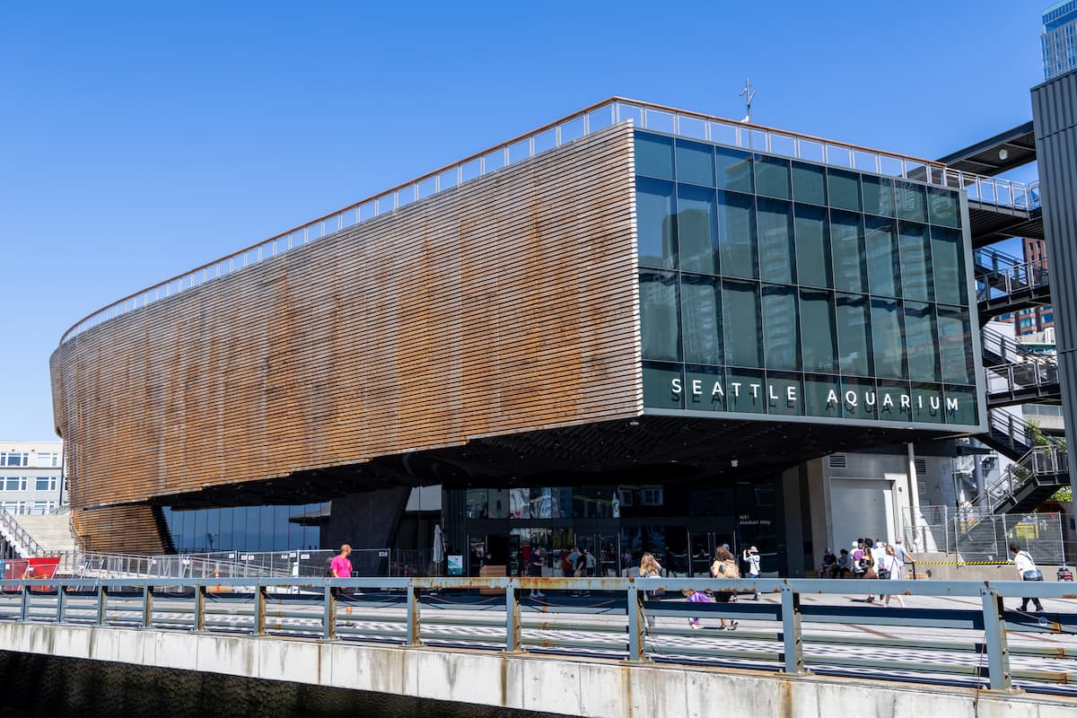 An exterior shot of the Ocean Pavilion.